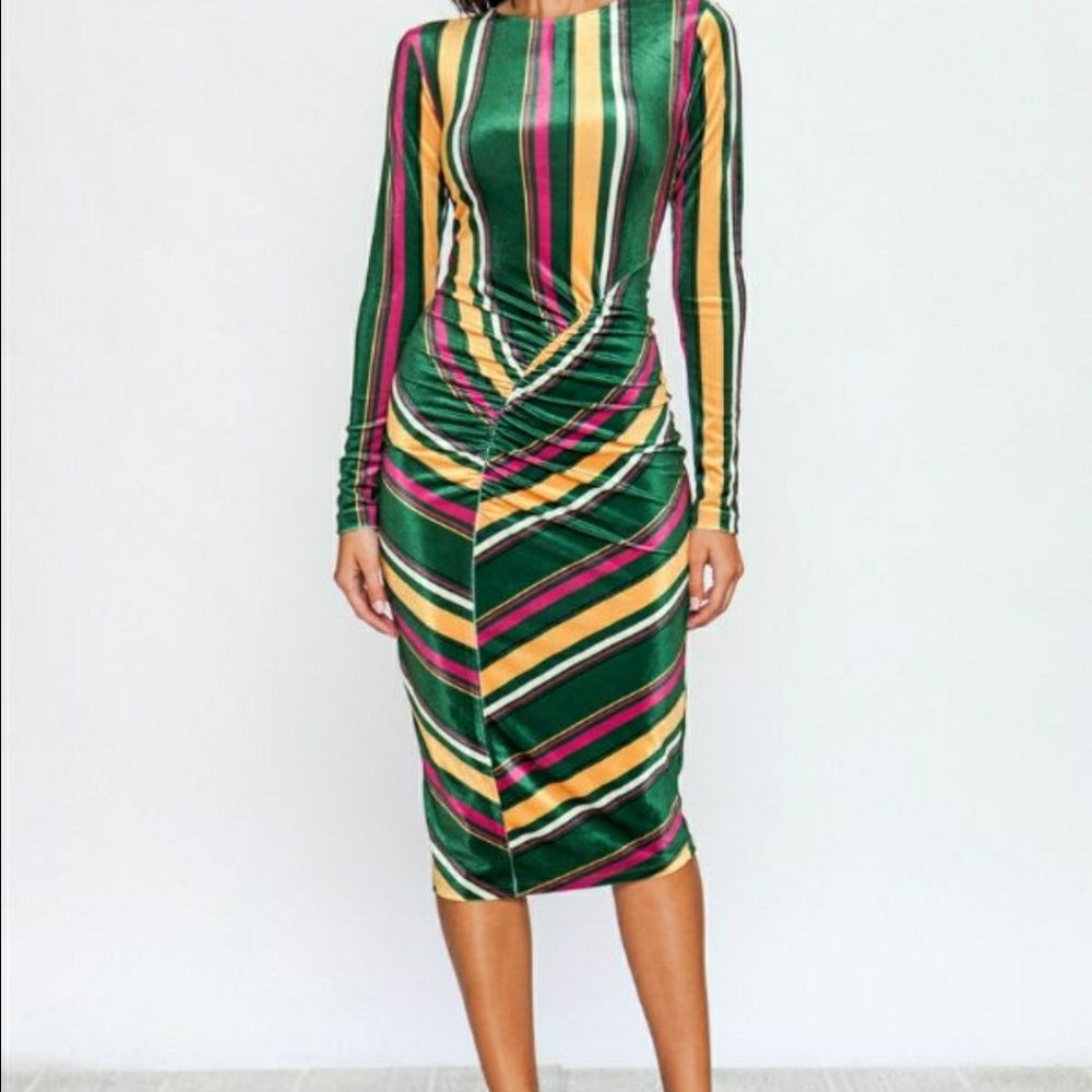 Velour Dress